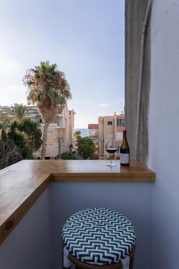 Port City Haifa - Bat Galim 25 Mtrs From The Beach & Rambam Luaran gambar