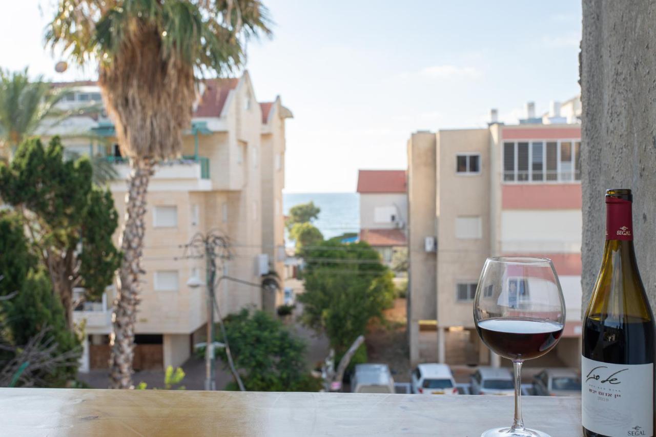 Port City Haifa - Bat Galim 25 Mtrs From The Beach & Rambam Luaran gambar