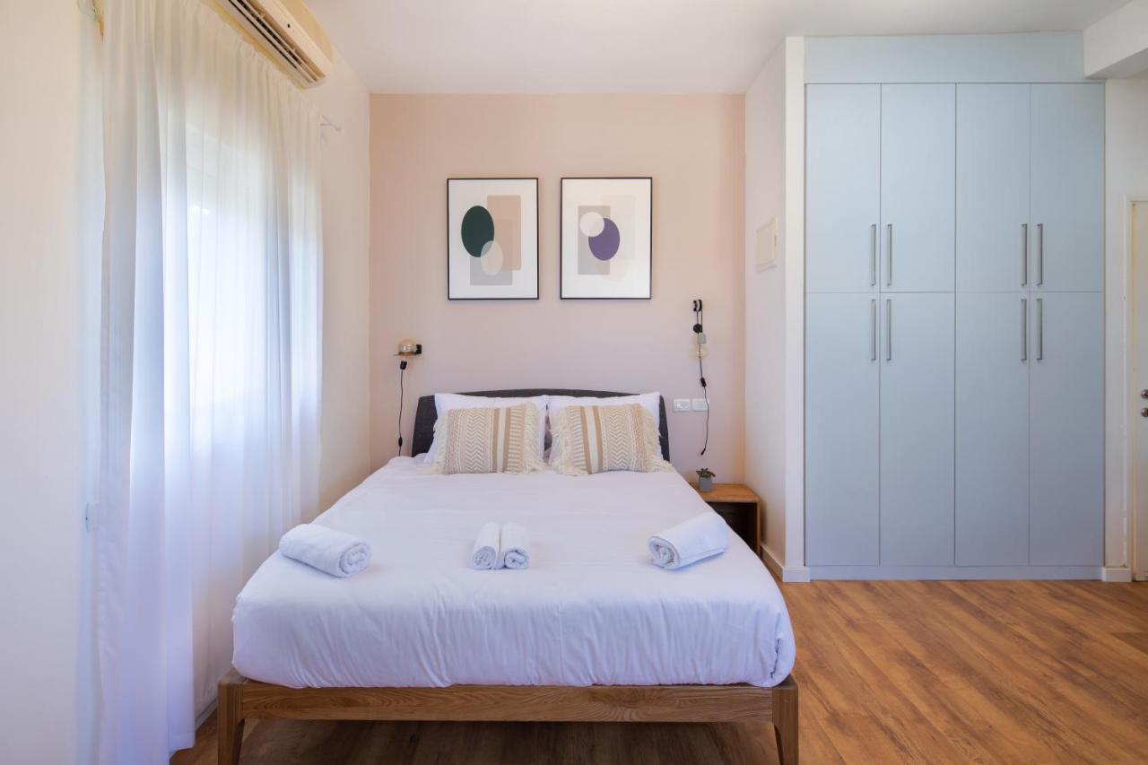 Port City Haifa - Bat Galim 25 Mtrs From The Beach & Rambam Luaran gambar
