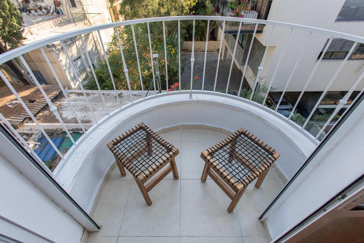 Port City Haifa - Bat Galim 25 Mtrs From The Beach & Rambam Luaran gambar
