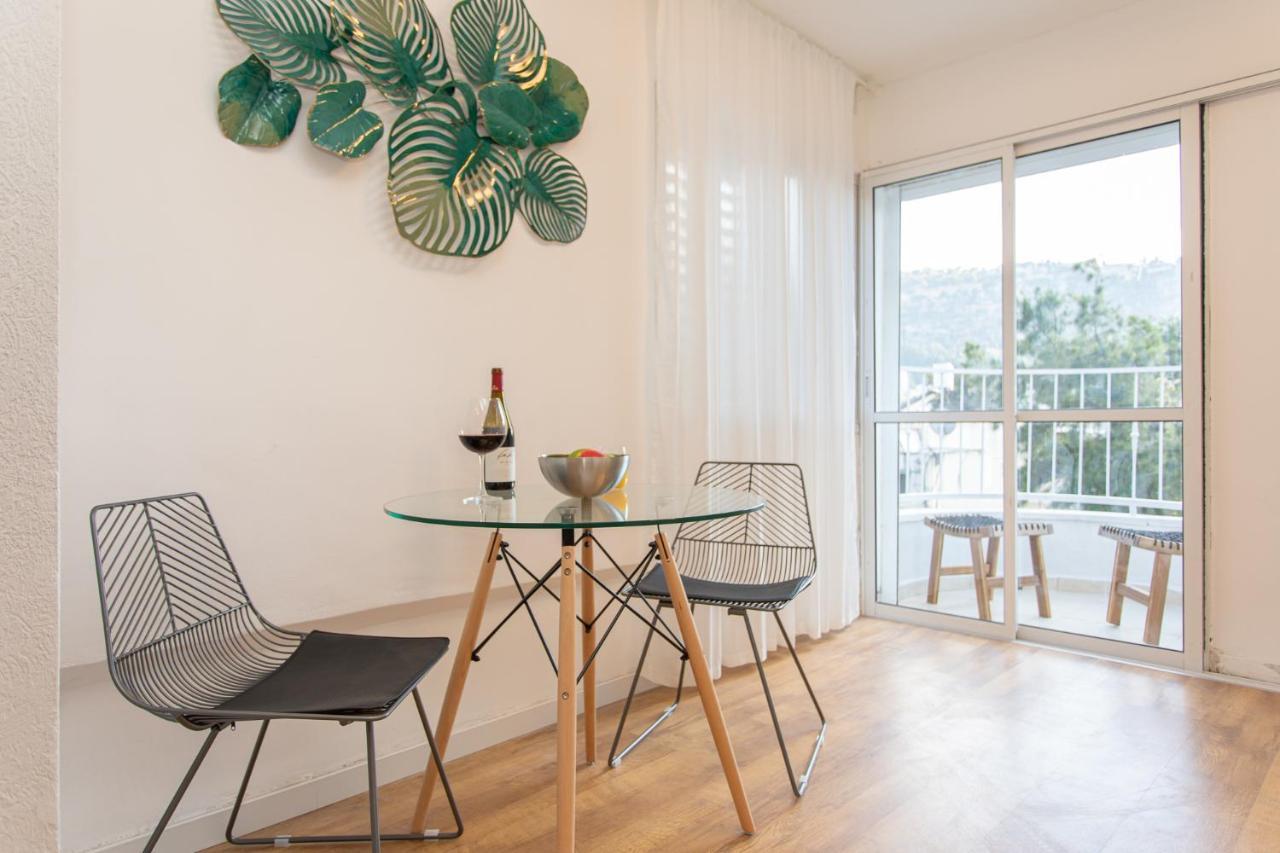 Port City Haifa - Bat Galim 25 Mtrs From The Beach & Rambam Luaran gambar